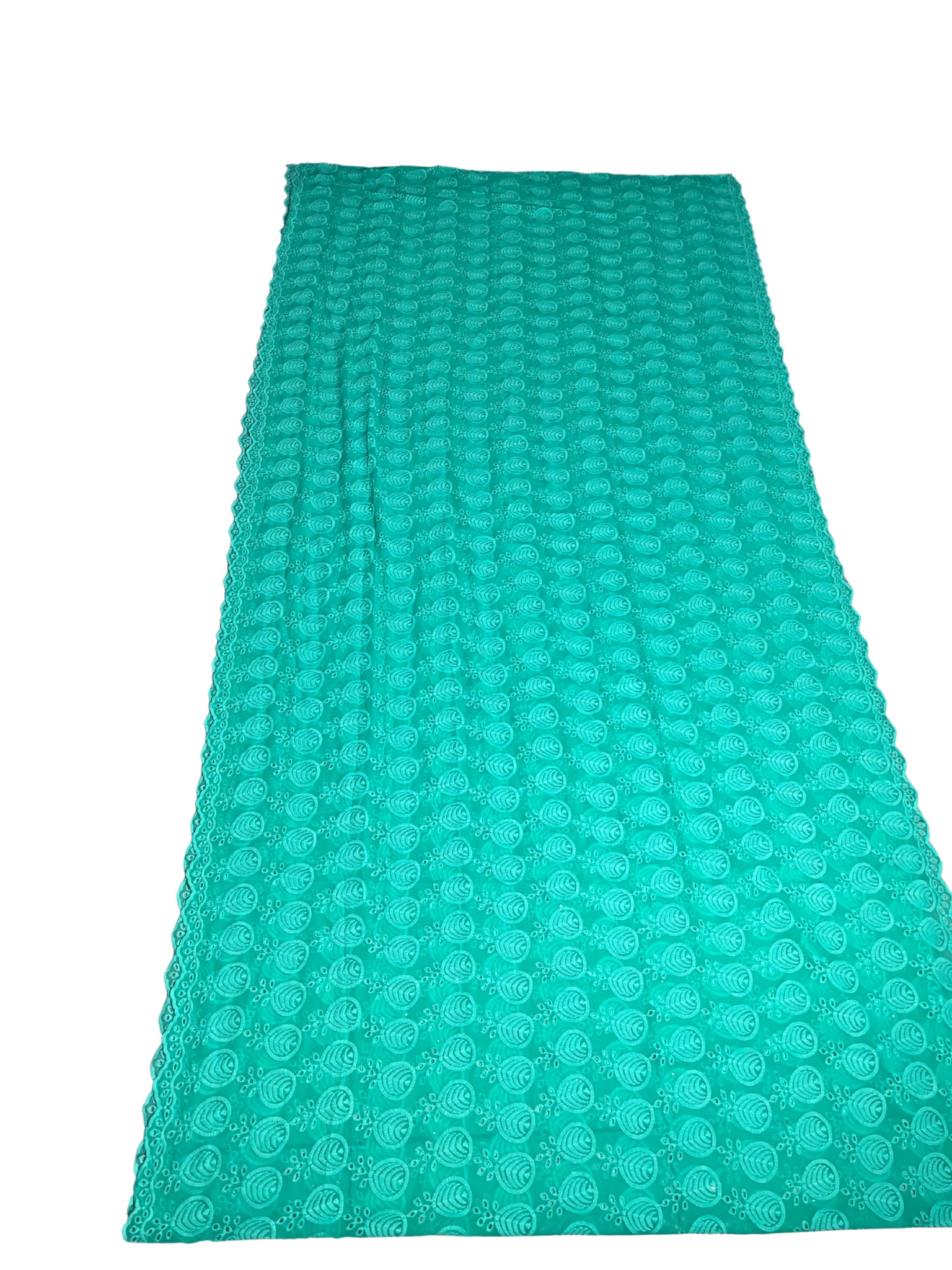 Tecido azul turquesa - 460x110 cm