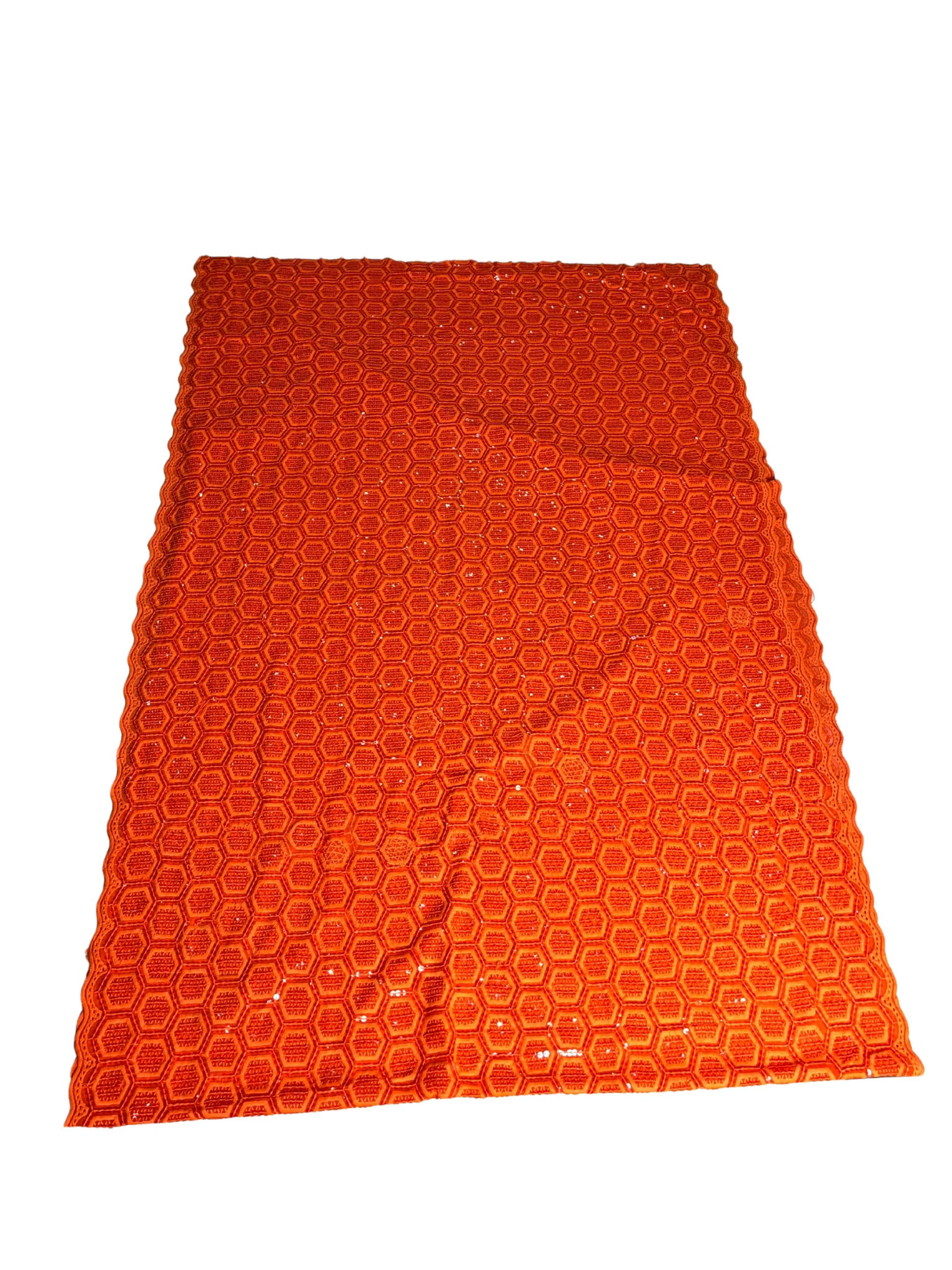 Tecido laranja 120x105 cm