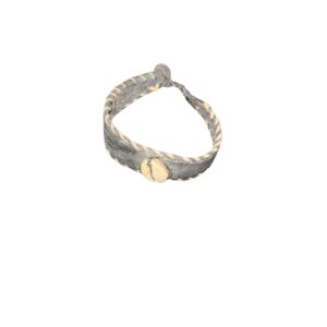 Pulseira preta de búzio