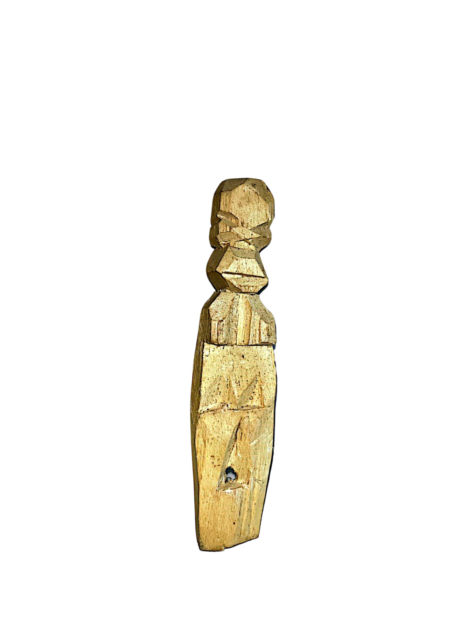 Estátua de madeira Erê - 15 cm