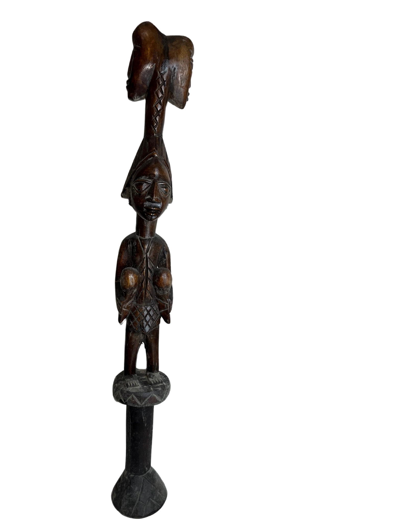 Estátua Ogo Exu 65 cm